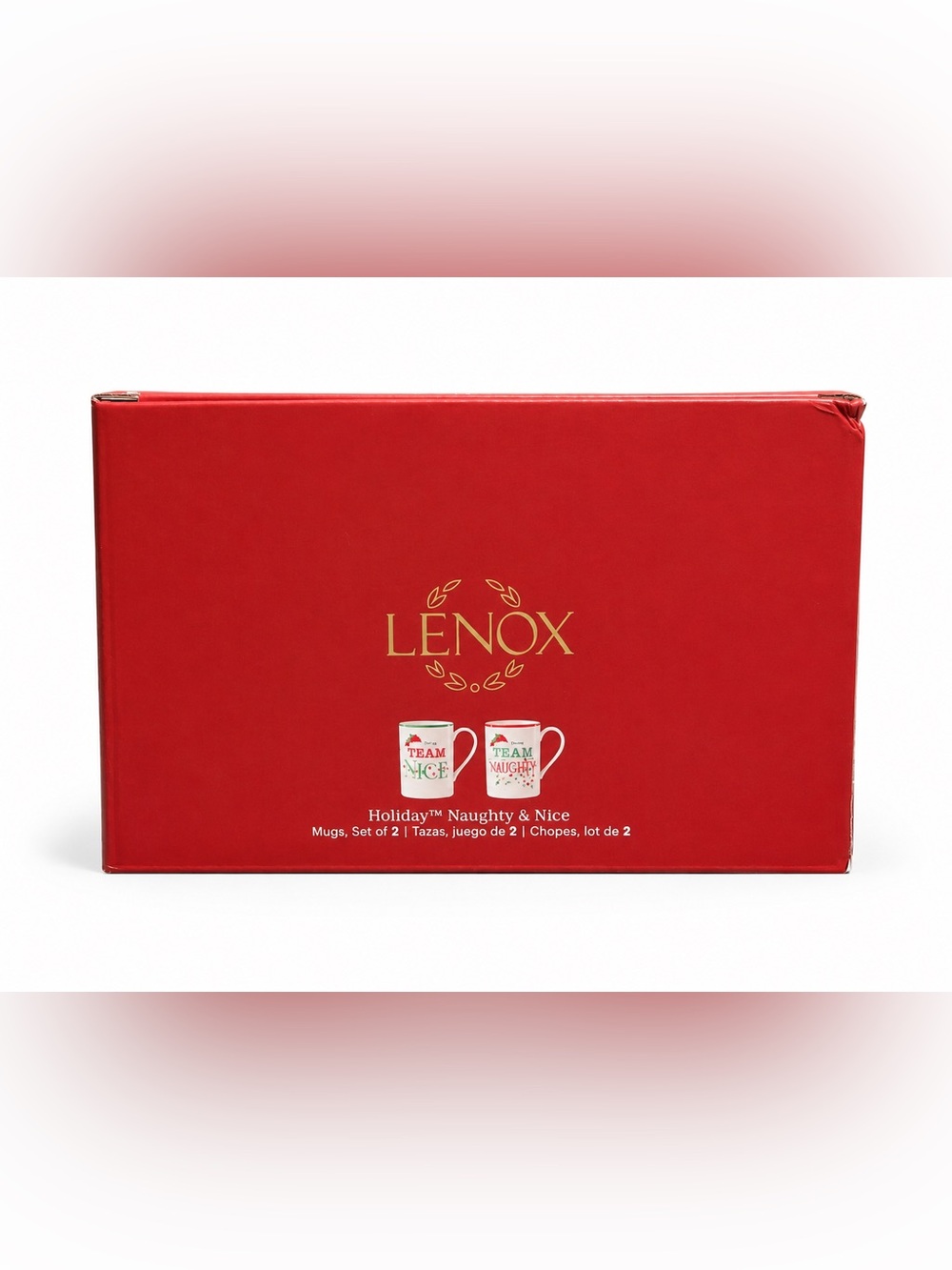 Lenox Holiday Naughty & Nice
Coffee Tea Mug Set